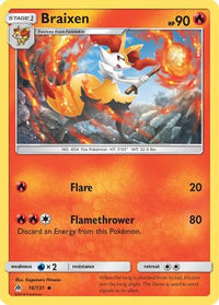 Braixen (16/131)  - SM  Forbidden Light