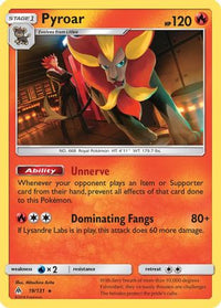 Pyroar (19/131)  - SM  Forbidden Light Holofoil