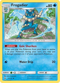 Frogadier (23/131)  - SM  Forbidden Light