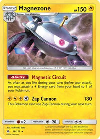 Magnezone (36/131)  - SM  Forbidden Light Holofoil