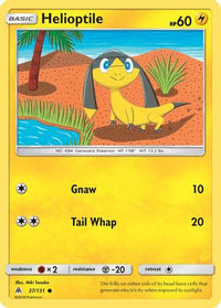 Helioptile (37/131)  - SM  Forbidden Light