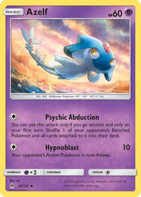 Azelf (43/131) - SM  Forbidden Light