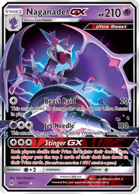 Naganadel GX (56/131) - SM  Forbidden Light Holofoil
