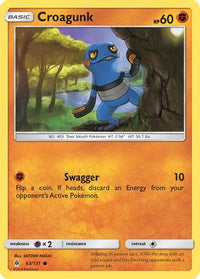 Croagunk (63/131)  - SM  Forbidden Light