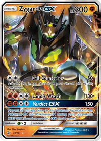 Zygarde GX (73/131) - SM  Forbidden Light Holofoil