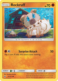 Rockruff (75/131)  - SM  Forbidden Light