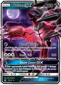 Yveltal GX (79/131) - SM  Forbidden Light Holofoil