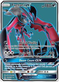Yveltal GX (Full Art) (124/131) - SM  Forbidden Light Holofoil