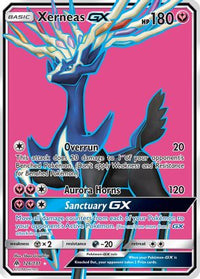 Xerneas GX (Full Art) (126/131) - SM  Forbidden Light Holofoil