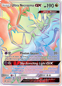 Ultra Necrozma GX (Secret) (140/131) - SM  Forbidden Light Holofoil