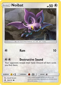 Noibat (100/131)  - SM  Forbidden Light