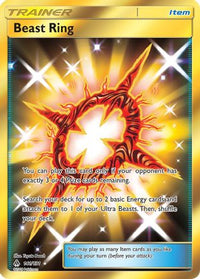 Beast Ring (Secret) (141/131) - SM  Forbidden Light Holofoil