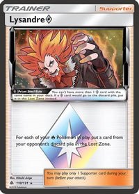 Lysandre Prism Star (110/131) - SM  Forbidden Light Holofoil