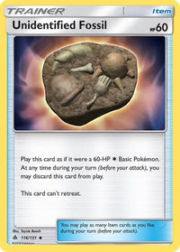 Unidentified Fossil (116/131)  - SM  Forbidden Light