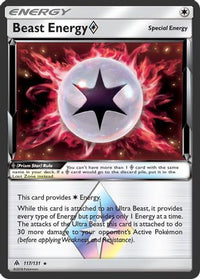 Beast Energy Prism Star (117/131) - SM  Forbidden Light Holofoil