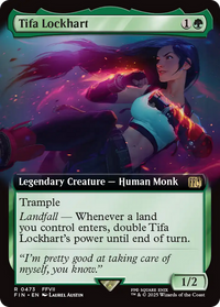 Tifa Lockhart (Extended Art) (FIN-473) - FINAL FANTASY Foil
