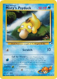 Misty's Psyduck [W Stamped] (54) - WoTC Promo