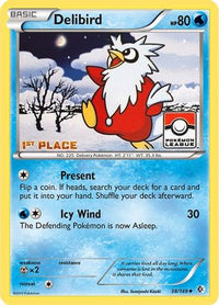 Delibird (Pokemon League) [1st Place] (38/149) - League & Championship Cards Reverse Holofoil