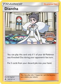 Diantha (Regional Championships) (105/131)  - League & Championship Cards Reverse Holofoil