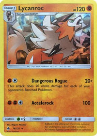 Lycanroc (SM Forbidden Light) (76/131) - Deck Exclusives Holofoil