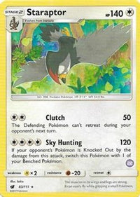 Staraptor (83) - SM Trainer Kit Alolan Sandslash & Alolan Ninetales