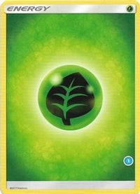 Grass Energy () ) - SM Trainer Kit Alolan Sandslash & Alolan Ninetales