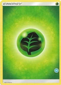 Grass Energy () ) - SM Trainer Kit Alolan Sandslash & Alolan Ninetales