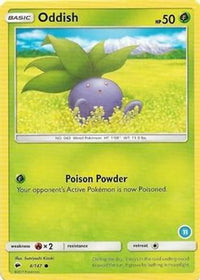 Oddish (4) - SM Trainer Kit Alolan Sandslash & Alolan Ninetales