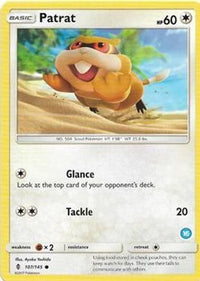 Patrat (107) - SM Trainer Kit Alolan Sandslash & Alolan Ninetales