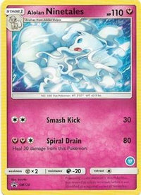 Alolan Ninetales (SM128) - SM Trainer Kit Alolan Sandslash & Alolan Ninetales