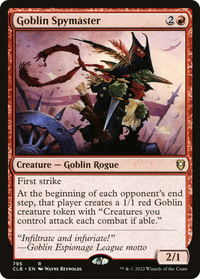 Goblin Spymaster [Commander Legends: Battle for Baldur's Gate]