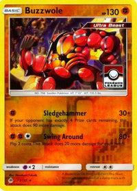 Buzzwole (Pokemon League) (77/131)  - League & Championship Cards Reverse Holofoil