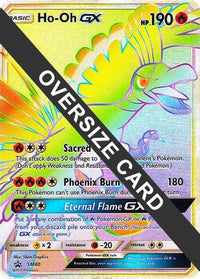 Ho-Oh GX SM80 (SM Black Star Promo) (SM80) - Jumbo Cards Holofoil
