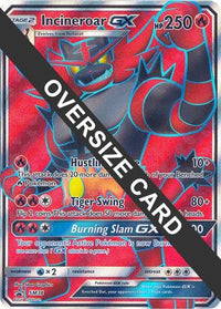 Incineroar GX SM38 (SM Black Star Promo) (SM38) - Jumbo Cards Holofoil