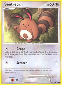 Sentret (4) - XY Trainer Kit Bisharp & Wigglytuff