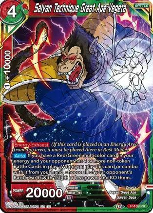 Saiyan Technique Great Ape Vegeta (P-169) [Mythic Booster] - POKÉ JEUX