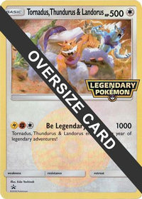 Tornadus, Thundurus & Landorus (Forces of Nature Promo) ) - Jumbo Cards Holofoil