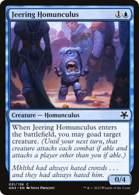 Jeering Homunculus [Soirée de jeux : chacun pour soi] 