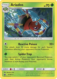 Ariados (6/168)  - SM  Celestial Storm Holofoil