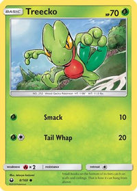 Treecko (8/168) - SM  Celestial Storm