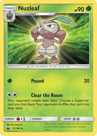 Nuzleaf (13/168) - SM  Celestial Storm