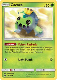Cacnea (19/168)  - SM  Celestial Storm