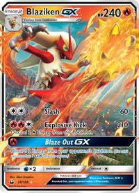 Blaziken GX (28/168)  - SM  Celestial Storm Holofoil