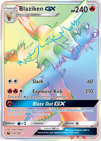 Blaziken GX (Secret) (170/168) - SM  Celestial Storm Holofoil