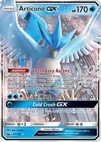 Articuno GX (31/168) - SM  Celestial Storm Holofoil