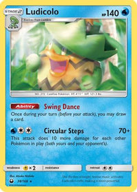 Ludicolo (38/168)  - SM  Celestial Storm Holofoil
