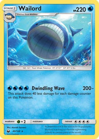 Wailord (40/168)  - SM  Celestial Storm