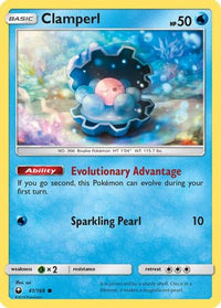Clamperl (41/168)  - SM  Celestial Storm