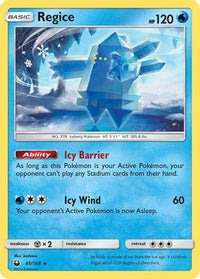 Regice (45/168)  - SM  Celestial Storm