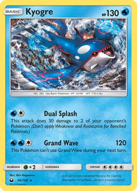 Kyogre (46/168) - SM  Celestial Storm Holofoil